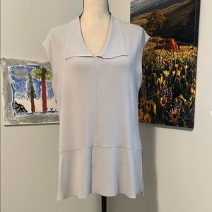 M.M. LAFLEURE Silk Blouse